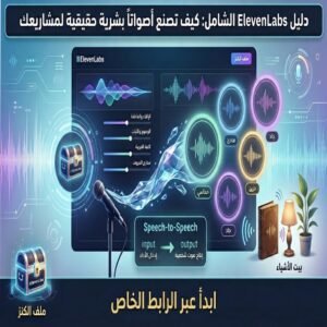 تعلم كيف تصنع أصواتاً بشرية حقيقية باستخدام ElevenLabs. دليل شامل لصناع المحتوى لشرح ميزات Speech-to-Speech ودعم اللغة العربية بدون موسيقى.
