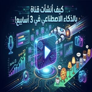 كيف أنشأت قناة يوتيوب كاملة بالذكاء الاصطناعي في 3 أسابيع