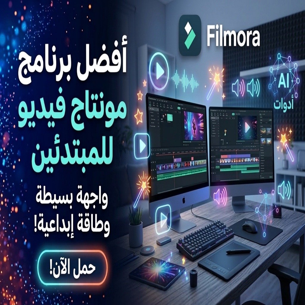 تحميل برنامج فيلمورا للمونتاج