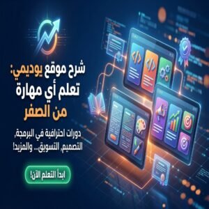 شرح موقع يوديمي