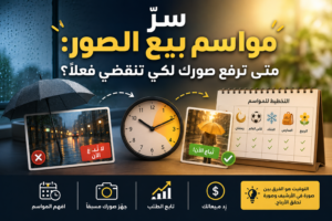 سر مواسم بيع الصور وأفضل وقت لرفع الصور الموسمية لتحقيق مبيعات أعلى في مواقع الصور مثل شترستوك وأدوبي ستوك